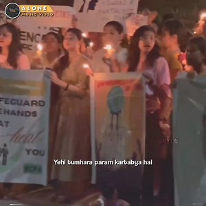 Justice for Dr. Moumita! : A broken hyoid bone, blood spilled from eyes, black mark all over the body, blood from the private part, seminal fluid of multiple persons inside the body" Stand for her 💔🥀 | Alone