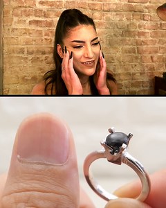 I would run a mile if somebody gave me this 😱 💍 | Leah Shutkever