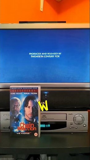 Keanu Reeves Chain Reaction VHS Tape Post Credits Scene #Shorts