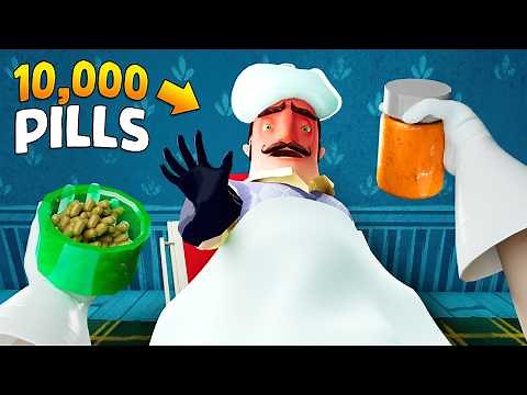 THE NEIGHBOR IS SICK MOD!!! | Hello Neighbor Gameplay (Mods)