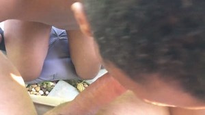 Me and my boi having a good time on my back porch.