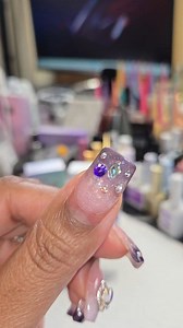 49K views · 1.6K reactions | I'm in desperate need of a fill-in 﫠 PattyGel #nails #pattygel #polygel | Longhairprettynails | Facebook