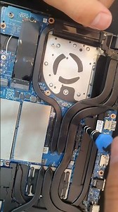 تبديل معجون حراري لابتوب Asus Rog Strix