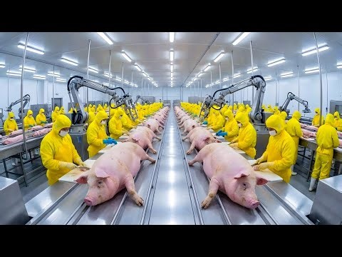 How Pork Is Processed in Modern Factories | Complete Farm-to-Table Documentary (Educational)