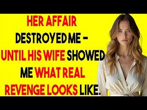 Her affair destroyed me - until his wife showed me what real revenge looks like