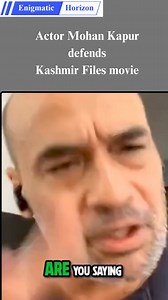 Watch the full podcast on our youtube channel with India's first actor in the MCU - Mohan Kapur, who is also the Hindi voice of Doctor Strange. #mcu #kasmirfiles | Enigmatic Horizon | Facebook