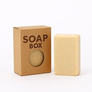 [Hot Item] Eco-Friendly Biodegradable Custom Kraft Brown Paper Soap Packaging Box for Soap