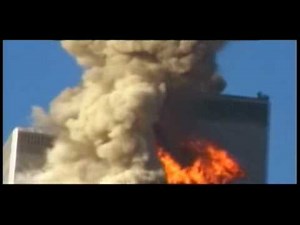 1st Plane Crash on 9/11, Slow Motion extended length