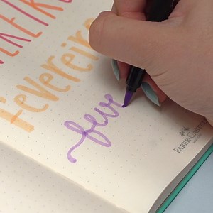 Fevereiro chegou 🤩. Pegue sua Canetinha SuperSoft preferida e ative o modo lettering e bullet journal dos sonhos com a gente! #supersoft #bulletjournal #studygram | Faber-Castell