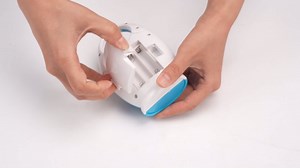 Portable AM FM Radio, Shower Radio with Speaker, Hook Type Broadcast Music Radio for Bedside Tables and Garages(Blue)