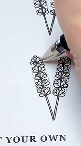 2.2K views | How to draw some flowering lavender in simple stages from the Ultimate Flower Drawing Guide Book. Link in Bio ✨請請請✨ #lavender | Aska Hall | Facebook