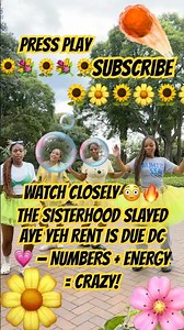 WATCH CLOSELY 😳🔥 THE SISTERHOOD SLAYED AYE YEH RENT IS DUE DC 💗 — NUMBERS + ENERGY = CRAZY!