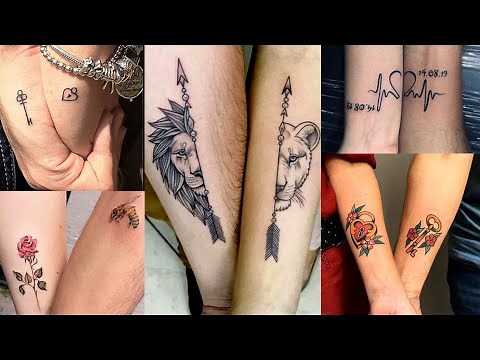 Top Latest Couple Tattoo Designs 2021|| Latest Love Tattoos Ideas💕