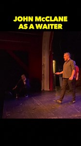 1.5K views · 12 reactions | If John McClane from Die Hard was your waiter (Improvised scene) | The Noise Next Door | Facebook