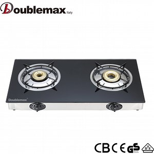 [Hot Item] Modern Design Tempered Glass Gas Hob 2 Burners Gas Stove