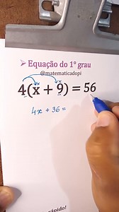38K views · 649 reactions | Equação do 1º grau: Exercício prático #math #algebra | Matemática do Pi | Facebook