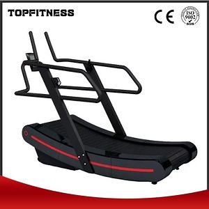 [Hot Item] Premium Curved Manual Treadmill Gym Fitness Equipment for Home Workouts
