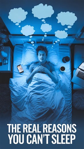 The Real Reasons You CAN'T Sleep Consistently missing sleep? 💤 Discover the real reasons behind your sleepless nights — from hidden stress triggers to nutrient imbalances. Understand the root cause to restore your rest. #SleepStruggles #InsomniaHelp #BetterSleep #SleepTips #MentalHealthMatters #NoMoreSleeplessNights #SleepHacks #NightRoutine #HealthReels #WellnessTips #short #healthapta | Healthapta