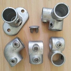 [Hot Item] 1" Handrail Fittings Customized Pipe Fittings Key Clamps