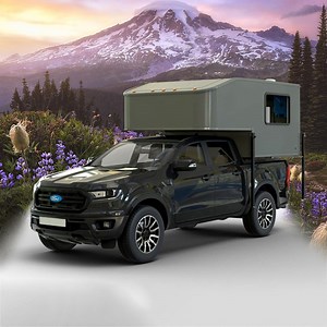 [Hot Item] Travel Camper Trailer/ off Road Camping Trailer/ Caravan Truck Canopy Camper