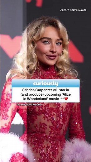 Sabrina Carpenter Is Set To Star In Alice In Wonderland?!