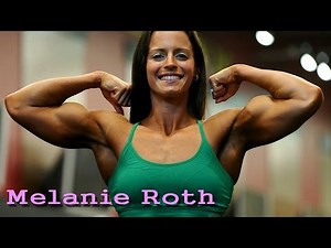 Melanie Roth charming girl with huge biceps | American fitness athlete