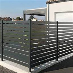 [Hot Item] Factory Manufacture Metal Slat Fencing Steel /Aluminium Slat Fence