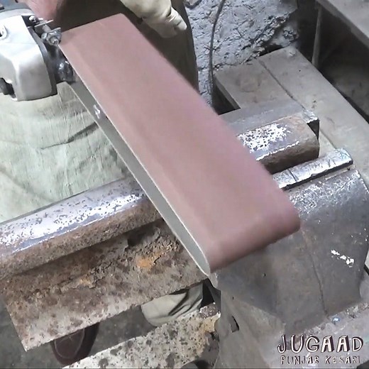 DIY Belt Sander Using Angle Grinder Via bit.ly/2wBWwuj | Jugaad