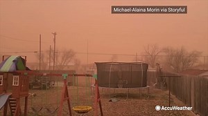 7.5K views · 174 reactions | The skies over Brownfield, Texas, were orange and hazy Monday as a dust storm blasted the southern Plains region of the Lone Star State. https://bit.ly/31alkbY | AccuWeather | Facebook