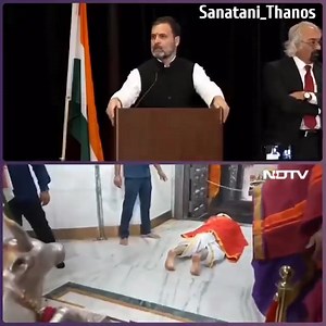 Prostrating or Bending down in front of God or Elders or Parents or even elders by virtue of relationship heriarchy is a tradition followed by 78% Majority of Indians, irrespective of the region they belong to. And we #Snatani (#Hindu) take pride in giving respect to all in this way. | The Rising Indian