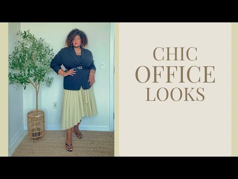 6 Skirt Outfits I Wear to Work | Chic Office Style