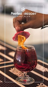 A sip of serenity served in the lap of luxury. Welcome to the vibrant hospitality of Peerless Resort, Port Blair. . #PeerlessHotel #PeerlessResort #IslandCocktails #PeerlessMoments | Peerless Resort Sri Vijaya Puram