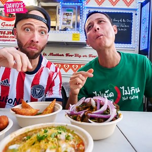 Today Migrationology and I are checking out Desi gaadi's street food truck to try their truly unique and insanely delicious Indian street food!! We were blown away by the goat pepper fry... | davidsbeenhere.com