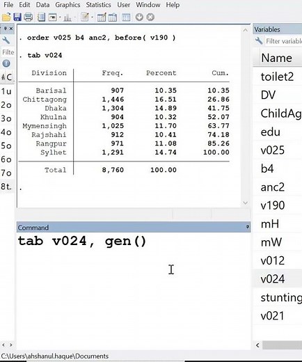 How to create dummy variables in Stata #Dummyvariable