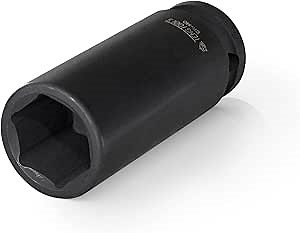 Teng Tools 22MM 1/2 Inch Drive 6 Point Metric Deep Chrome Molybdenum Impact Socket | Mechanic Tool | Hand Tool - 920622N