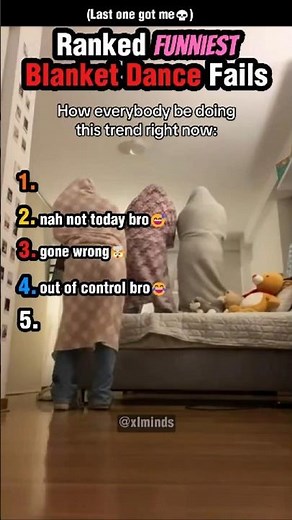 Ranked funniest Blanket Dance Fails