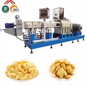 [Hot Item] Corn Puffs Snacks Production Line Double Screw Extruder Corn Puff Food Extruder Machine