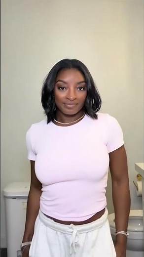 Simone Biles Shares Before And After Videos Following Boob Job