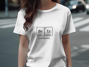 Beer Periodic Table T-shirt, Funny Brewer Gift, Geeky Graphic Tee - Etsy
