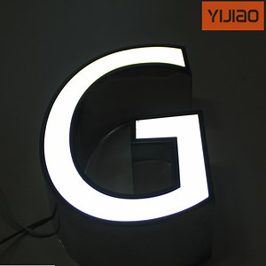 [Hot Item] Popular Stainless Steel LED Logos Signs Board Fabricated Letters