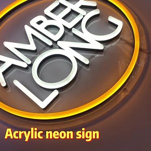 High-end Acrylic Neon Sign Custom Led Light Neon Sign Custom logo Neon Led Sign Outdoor Indoor