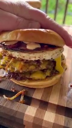 65K views · 2.3K reactions | Breakfast for dinner, but on a burger! These are so good! #EasyRecipes #burgers #griddlecooking #foodie #slamburger #weekendvibes | Cookinginthemidwest | Facebook