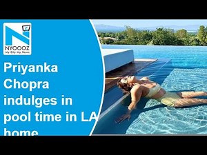 New mommy Priyanka Chopra indulges in pool time in LA home; Rocks a bikini