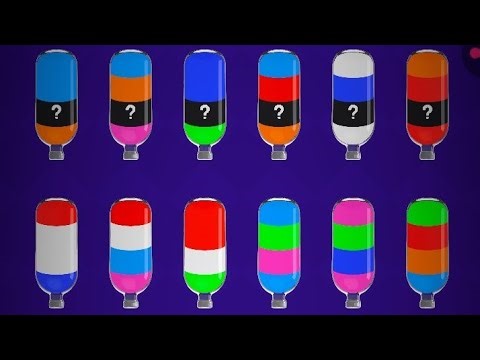 521-525 Level Color Tubes Liquid sort game 2025