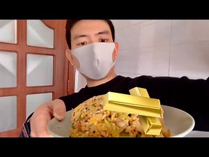 男子隔离在家意外做出黄金炒饭