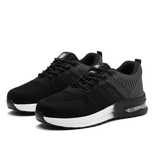 [Hot Item] Air-Cushioned Safety Shoes Lightweight Safety Footwear for Active Lifestyles