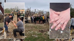 'Miracle In The Mud': Engagement Ring Found in Texas Tornado Debris