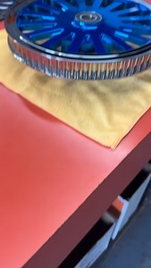 It’s getting a little blue at the shop. Not the mood but these beautiful Candy Blue rotors and pulley! We can custom powder coat all of our parts to match your paint scheme. Hit us up today! #motorcycle #harleydavidson #customwheels #custom #viclas | Eagle Parts