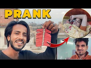 Chatai Bomb Prank On AFRIDI 😜 | Prank Successful 🤣