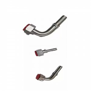 [Hot Item] Durable Yellow Cone Adapter for 90 Degree Hydraulic Hose Connections